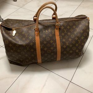 louis vuitton men's damier duffle luggage travel bag